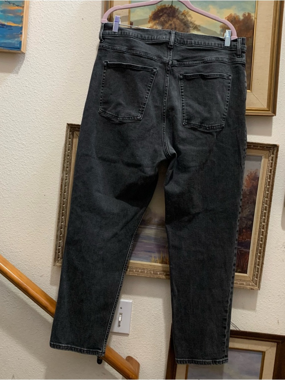 Everlane The Cheeky Jean Washed Black size 34 Regular - Picture 3 of 5